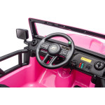 Elektrické autíčko Jeep Monster - ružové